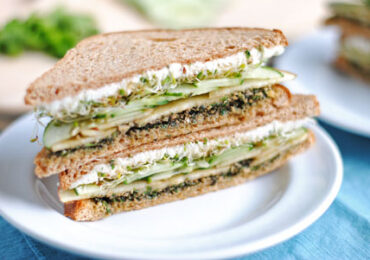 Mint Green Tree Sandwich